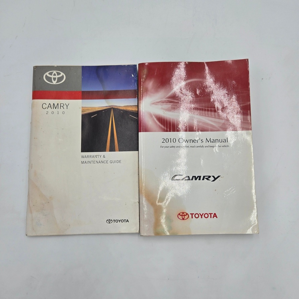OEM 2010 Toyota Camry Owner's Manual & Warranty Guide Set